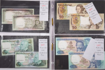 Banknotes world in albums - Portugal - Small collection banknotes Portugal 1964-1997, many consecutive pairs - Total 26 pcs. in nice condition