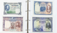 Banknotes world in albums - Spain - Nice collection Spain 1925-1971 in original album including (P. 69, 70, 73, 75, 76, 77, 78, 81, 82, 83, 84, 86, 88...