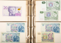 Banknotes world in albums - Sweden - Album collection banknotes Sweden, some in excellent condition from 1875 to 1987 - Total approx. 100 pcs.