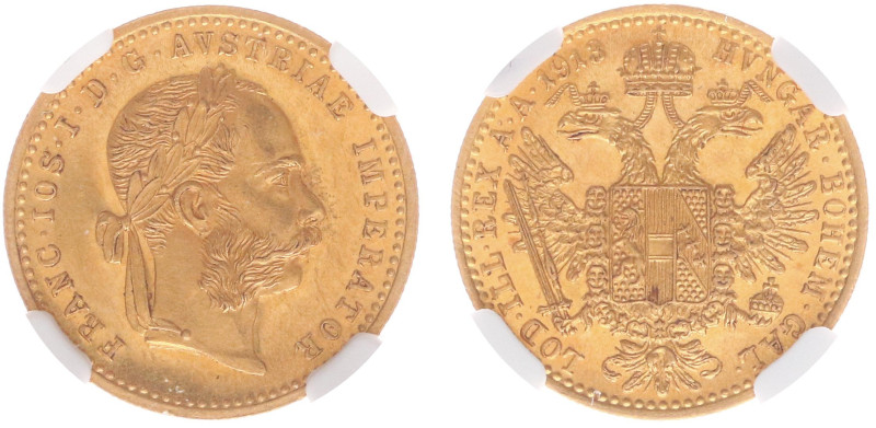 Austria - Empire - Franz Joseph I (1848-1916) - Dukat 1913 (KM2267, Her.182, Fr....