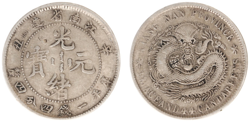 China - Kiangnan - Kuang-Hsü (1875-1908) - 20 Cents CD1901 - with HAH, Nanking M...