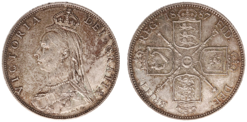 England - House of Hanover (1714-1901) - Victoria (1837-1901) - Florin 1887 (KM7...