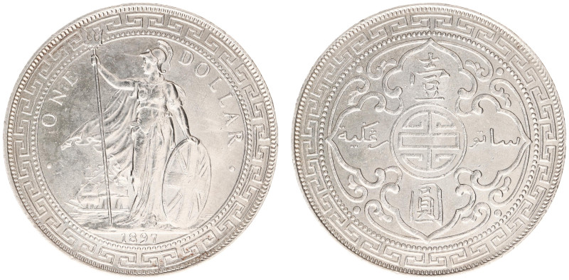 England - House of Hanover (1714-1901) - Victoria (1837-1901) - Trade Dollar 189...