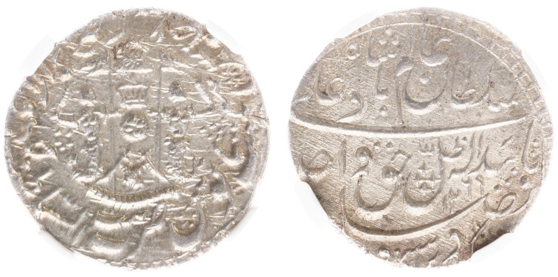 India - Princely States - Awadh - Wajid Ali Shah (1847-1856) - AR Rupee AH1269/R...