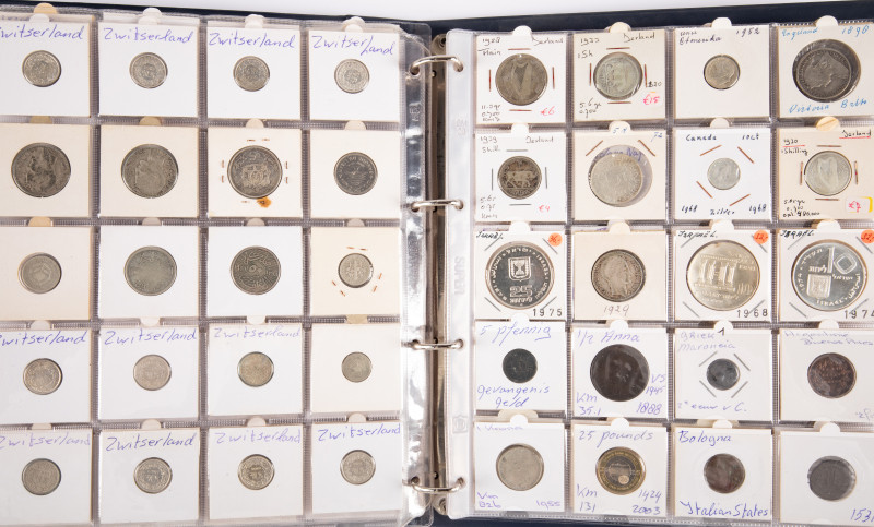 Coins world in albums - World coins - Large collection of mainly silver world co...