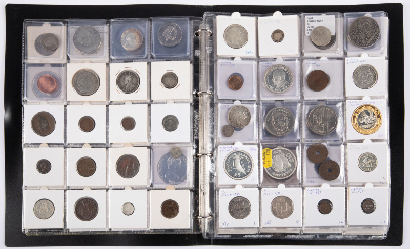 Coins world in albums - World coins - Collection better worldcoins aw. China, Co...