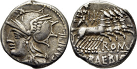 REPÚBLICA ROMANA. BAEBIA. Marcius Baebius. Denario. 120 aC.