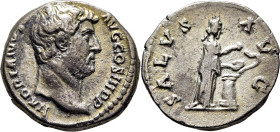IMPERIO ROMANO. Adriano. Denario. 134-138 d.C. SALVS AVG