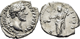 IMPERIO ROMANO. Antonino Pío. Denario. 153-154 d.C. COS IIII