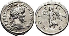IMPERIO ROMANO. Septimio Severo. Denario. 198-200 d.C. COS II PP