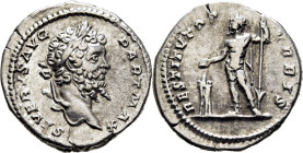 IMPERIO ROMANO. Septimio Severo. Denario. 200-201 d.C. RESTITVTOR VRBIS
