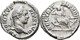 IMPERIO ROMANO. Caracalla. Denario. 206-221 d.C. SECVRIT IMPERIVM