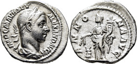 IMPERIO ROMANO. Alejandro Severo. Denario. 233-235 d.C. ANNONA AVG