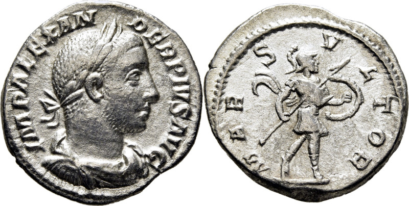 IMPERIO ROMANO. Alejandro Severo. Denario. 231-235 d.C. MARS VLTOR. De pie a der...