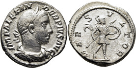 IMPERIO ROMANO. Alejandro Severo. Denario. 231-235 d.C. MARS VLTOR