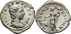 IMPERIO ROMANO. Julia Mamea. Denario. Antes del 235 d.C. IVNO CONSERVATRIX. Cierto atractivo