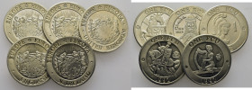 GRAN BRETAÑA. Reino Unido, Escocia, Inglaterra, Irlanda Norte y Gales. 1 ecu. 1992. PROOFlike FDC. Lote de 5