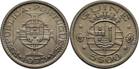 GUINEA PORTUGUESA. Escudo. 5 escudos. 1973. SC