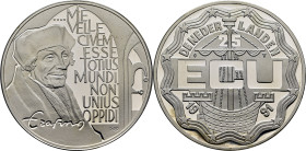 HOLANDA. Erasmo de Roterdam. 25 ecus de plata. 1991. PROOF FDC
