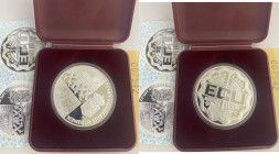 HOLANDA. Nijmegen. Europa de las regiones. 25 ecus de plata. 1991. PROOF FDC