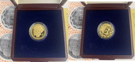 HOLANDA. Reina Beatriz y familia. Antillas holandesas y Aruba homenaje. 100 ecus de oro. PROOF FDC