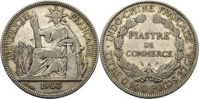 INDOCHINA FRANCESA. La Constitución. París. 1 piastra. 1908