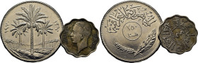 IRAK. Ghazit y Oasis. 4 y 250 f. 1938I y 1970…SC…Lote de 2