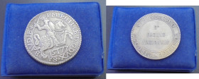 ITALIA. Círculo Numismático Torinense. 9ª Raduno Nazionale. Medalla de plata. Tirada 250 ejemplares. SC+