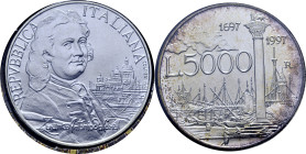ITALIA. 300 años de Canaletto. 5.000 liras. 1997. FDC
