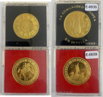 ESPAÑA. Ecu. Sevilla. 1992. CCE, las banderas de los doce miembros. 10 ecus . 1994. PROOF FDC. Lote de 2