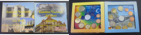 JUAN CARLOS I. Emisión nacional del euro (2). Año 2008. Aragón. 2012. SC/SC+. Lote de 2 blísters
