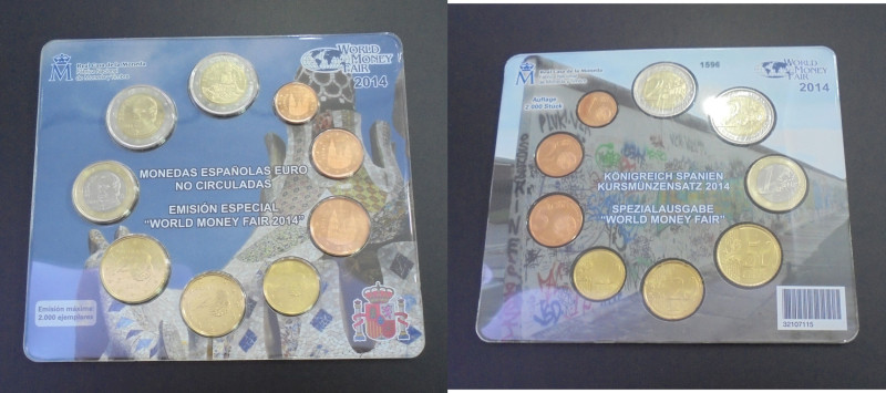 JUAN CARLOS I. Monedas españolas de euro no circuladas. Emisión especial "World ...