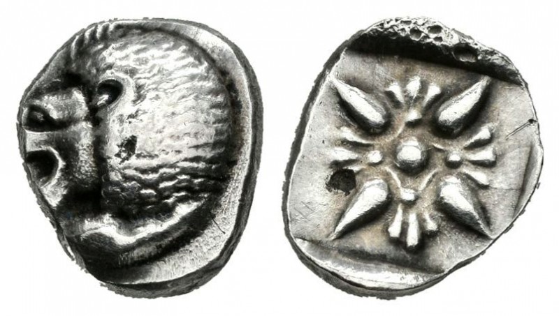 Jonia. Miletos. 1/12 estátera- 1/12 stater. 500-478 a.C. (Cy-2647). (Sng Cop-948...
