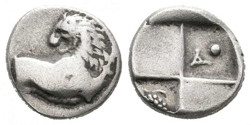 Tracia. Cherronesos. Hemidracma-Hemidrachm. 480-380 a.C. (Se-1603). (Cy-1500). A...
