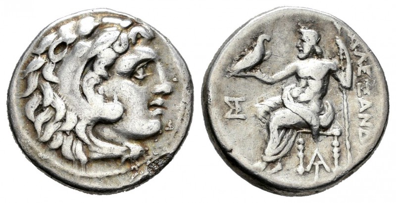 Imperio Macedonio. Alejandro III Magno. Dracma-Drachm. 336-323 a.C. Incierta. (M...
