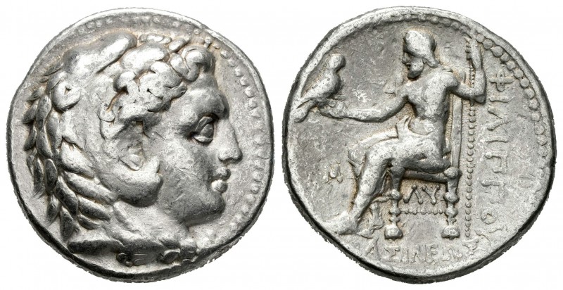 Imperio Macedonio. Filipo II. Tetradracma-Tetradrachm. 323-316 a.C. Licya. (Cy-1...