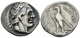 Egipto Ptolemaico. Ptolomeo I Soter. Tetradracma-Tetradrachm. 305-285 a.C. Alejandría. (Gc-7761). Anv.: Cabeza diademada a derecha. Rev.: Aguila en pi...