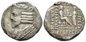 Imperio Parto. Vardanes I. Tetradracma-Tetradrachm. 38-46 d.C. (Sunrise-413). 13,76 g. BC+. Est...50,00.