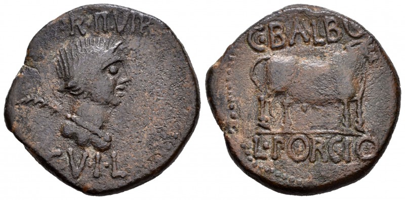 Kelse-Celsa. As. 120-50 a.C. Velilla del Ebro (Zaragoza). (Acip-1493). Anv.: Cab...