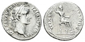 Tiberio. Denario-Denarius. 16 d.C. Lugdunum. (Spink-1763). (Ric-26). Rev.: PONTIF MAXIM. Ag. 3,34 g. BC+. Est...35,00.