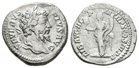 Septimio Severo. Denario-Denarius. Roma. (Spink-no cita). (Ric-182). Rev.: LIB AVG III P M TR P. Ag. 2,77 g. BC+. Est...35,00.