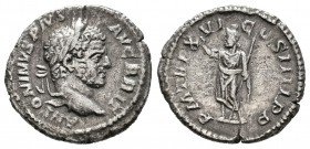 Caracalla. Denario-Denarius. 213 d.C. Roma. (Spink-6829). (Ric-208a). Rev.: P M TR P XVI COS IIII P P. Ag. 2,49 g. MBC. Est...35,00.