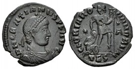 Graciano. Centenional. 367-383 d.C. Tesalónica. (Ric-26c). 1,96 g. MBC+. Est...25,00.