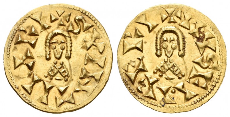 Suinthila (621-631). Tremissis. Eliberri (Granada). (Cnv-288.38). Anv.: +SVINTH·...