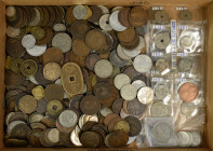 Alle Welt: Europa: Großes Konvolut über circa 2,75 kg europäischer Kursmünzen, meist 20. Jahrhundert, unterschiedliche Erhaltungen, eine Fundgrube für...