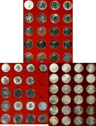 Nordamerika: Silberanleger aufgepasst: 3 Lindnerboxen voll mit 62 Unzen aus den USA und Kanada (1 OZ Eagle und 1 OZ Maple Leaf).
 [differenzbesteuert...