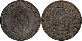 Preußen: Friedrich Wilhelm III. 1797-1840: Taler 1830 A. AKS 17, Jaeger 62. Feine Tönung, fast vorzüglich.
 [differenzbesteuert]