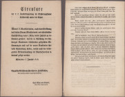 Austria: Privilegirte Oesterreichische National-Bank, Circular-Verordnung vom 16. Junius 1828, ohne Nummer mit der Bekanntmachung der Ausgabe neuer Ba...