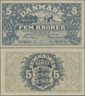 Denmark: Danmarks Nationalbank, 5 Kroner 1942, Series G, P.30f, in perfect UNC condition.
 [differenzbesteuert]
Gebotslos, Zuschlag zum Höchstgebot!...