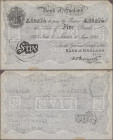 Great Britain: Bank of England, pair with 5 Pounds 1938 and 10 Pounds 1935 BERNHARD FORGERIES, P.335ax (VF, small missing part upper right, slightly t...